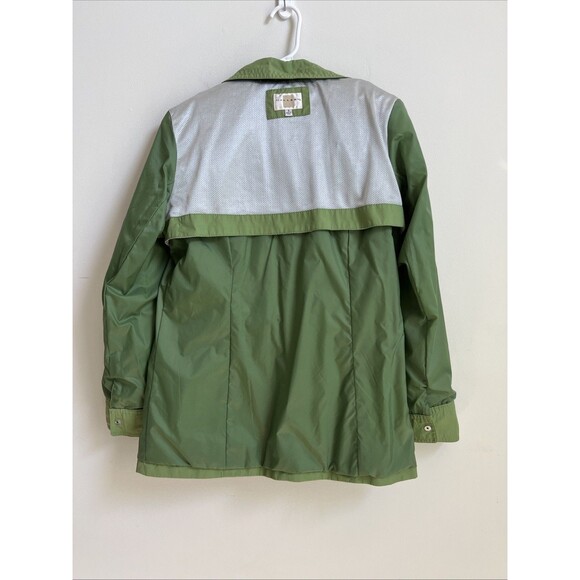 Vintage Gallery Women’s Green Belted Hooded Jacket - Small - Picture 4 of 14